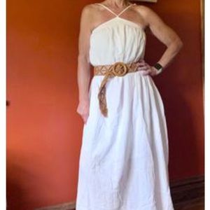 NWT J. Crew Halter Maxi Dress in Soft Gauze